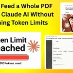How to Feed a Whole PDF Book to Claude AI Without Reaching Token Limits