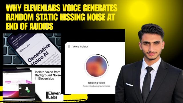 Why ElevenLabs Voice Generates Random Static Hissing Noise at End of Audios