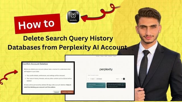 How to Delete Search Query History Databases from Perplexity AI Account