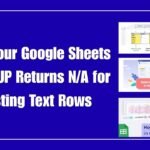Google Sheets VLOOKUP
