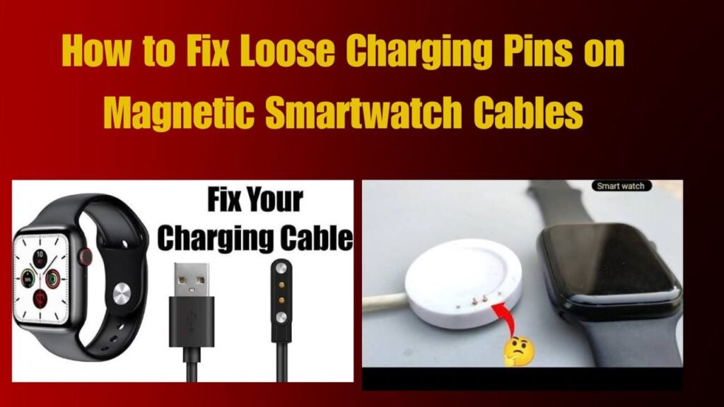 How to Fix Loose Charging Pins on Magnetic Smartwatch Cables